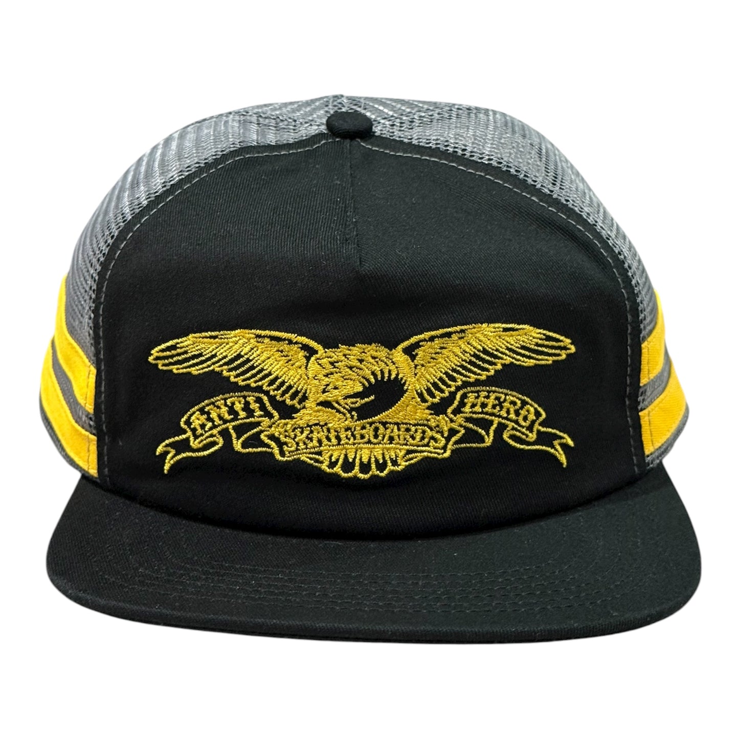 BASIC EAGLE STRIPE TRUCKER CAP