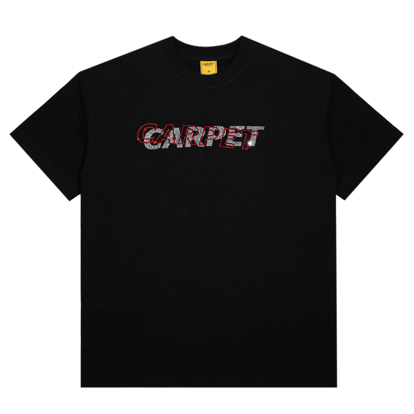 MISPRINT RHINESTONE TEE