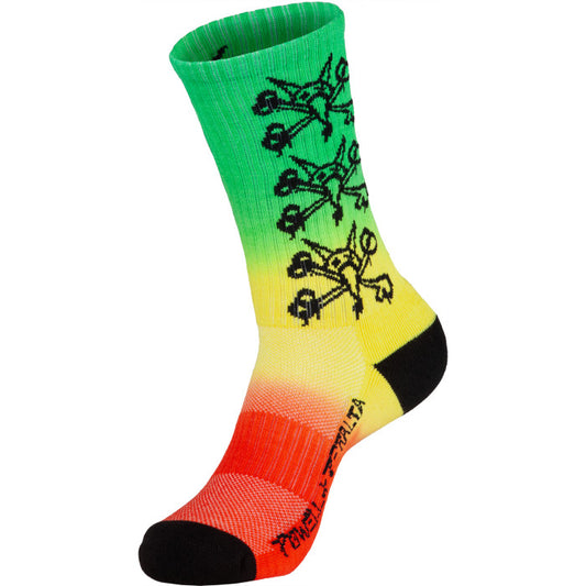 VATO RATS RASTA FADE SOCK