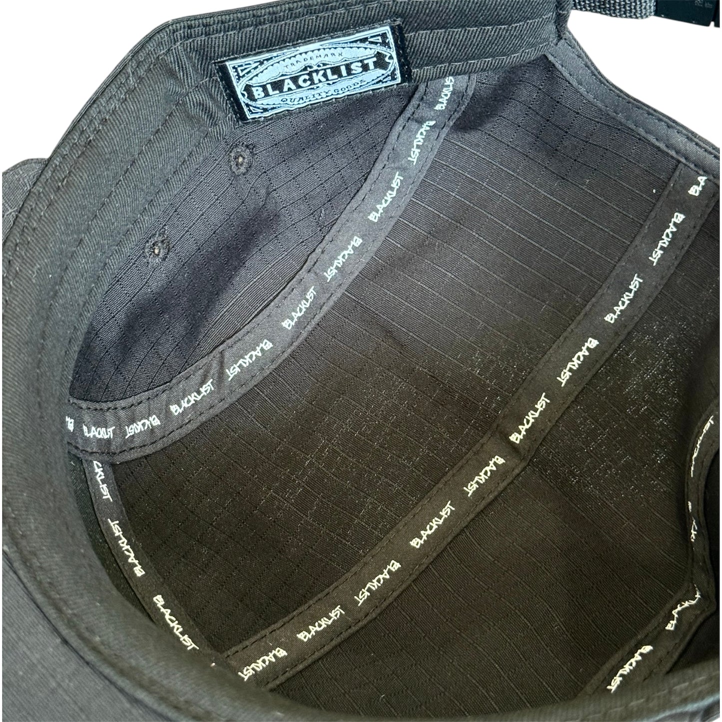 BLACKLISTRIGHTE LOGO RIPSTOP 5 PANEL CAMPER