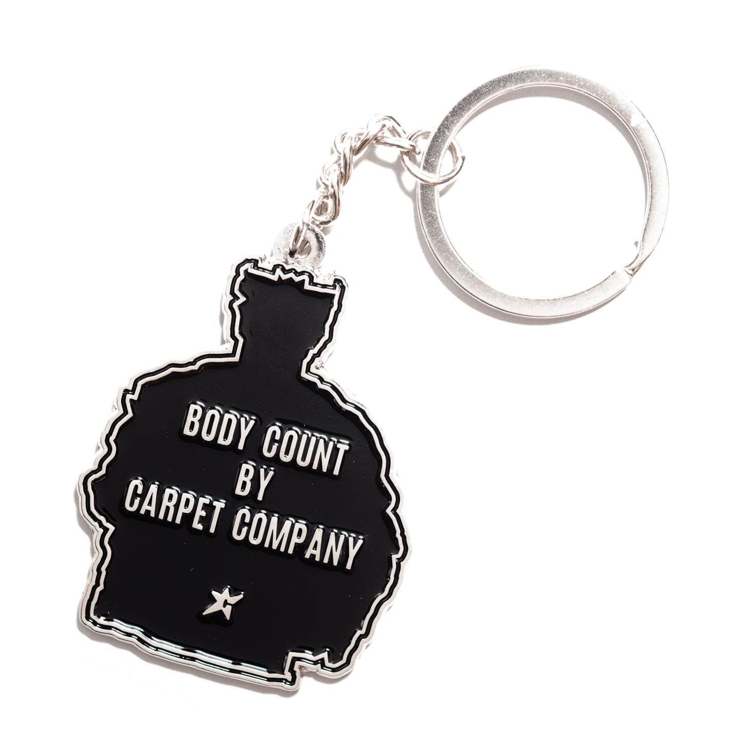 BODYCOUNT ENAMEL KEYCHAIN