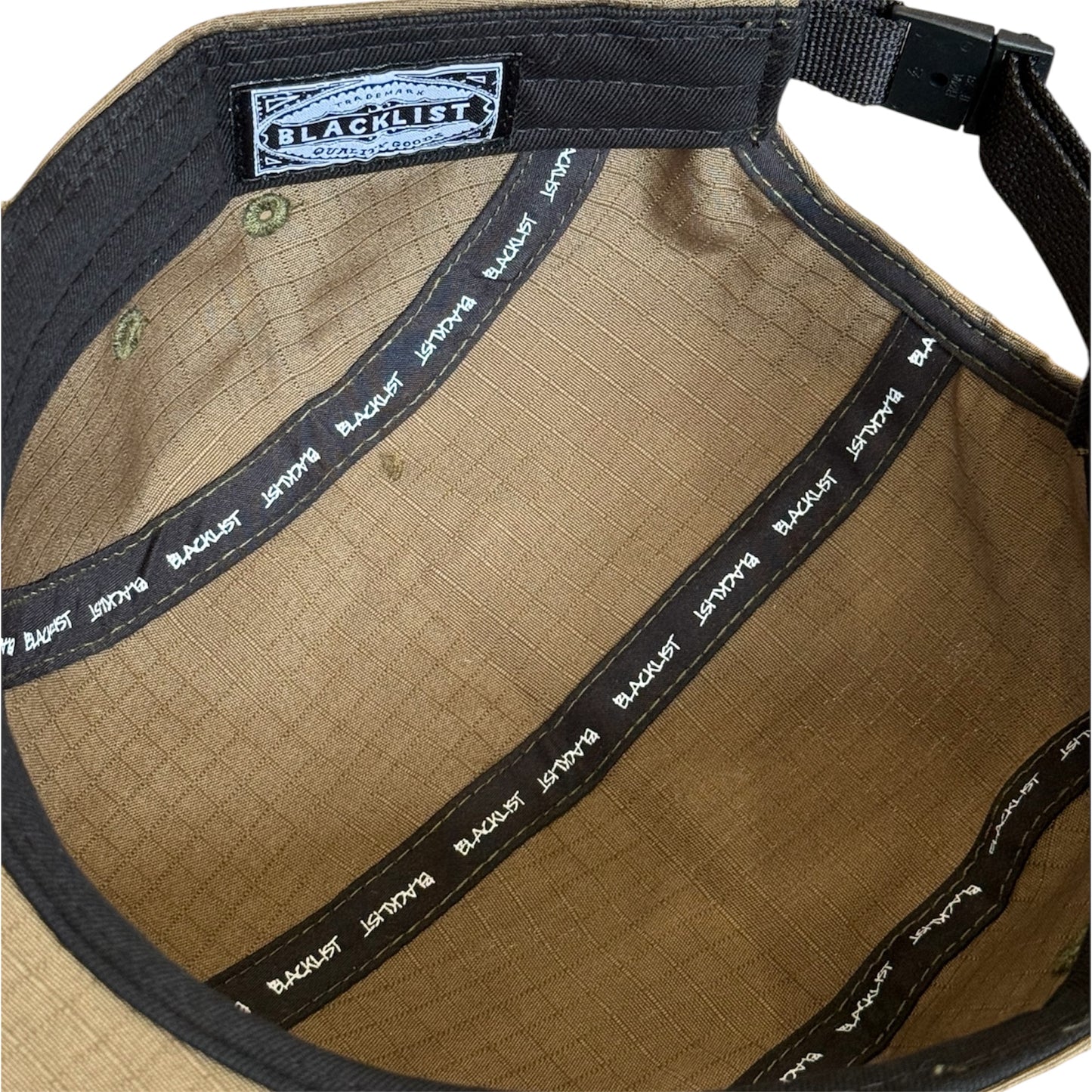 BLACKLISTRIGHTE LOGO RIPSTOP 5 PANEL CAMPER