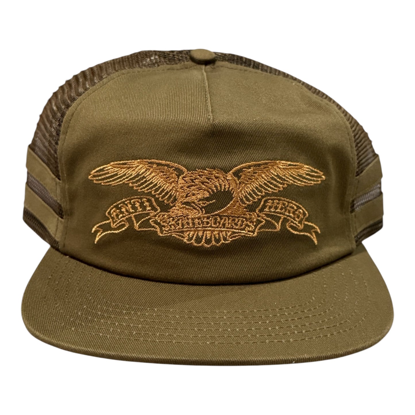 BASIC EAGLE STRIPE TRUCKER CAP
