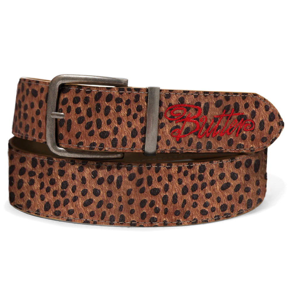 DEER ANIMAL HIDE BELT