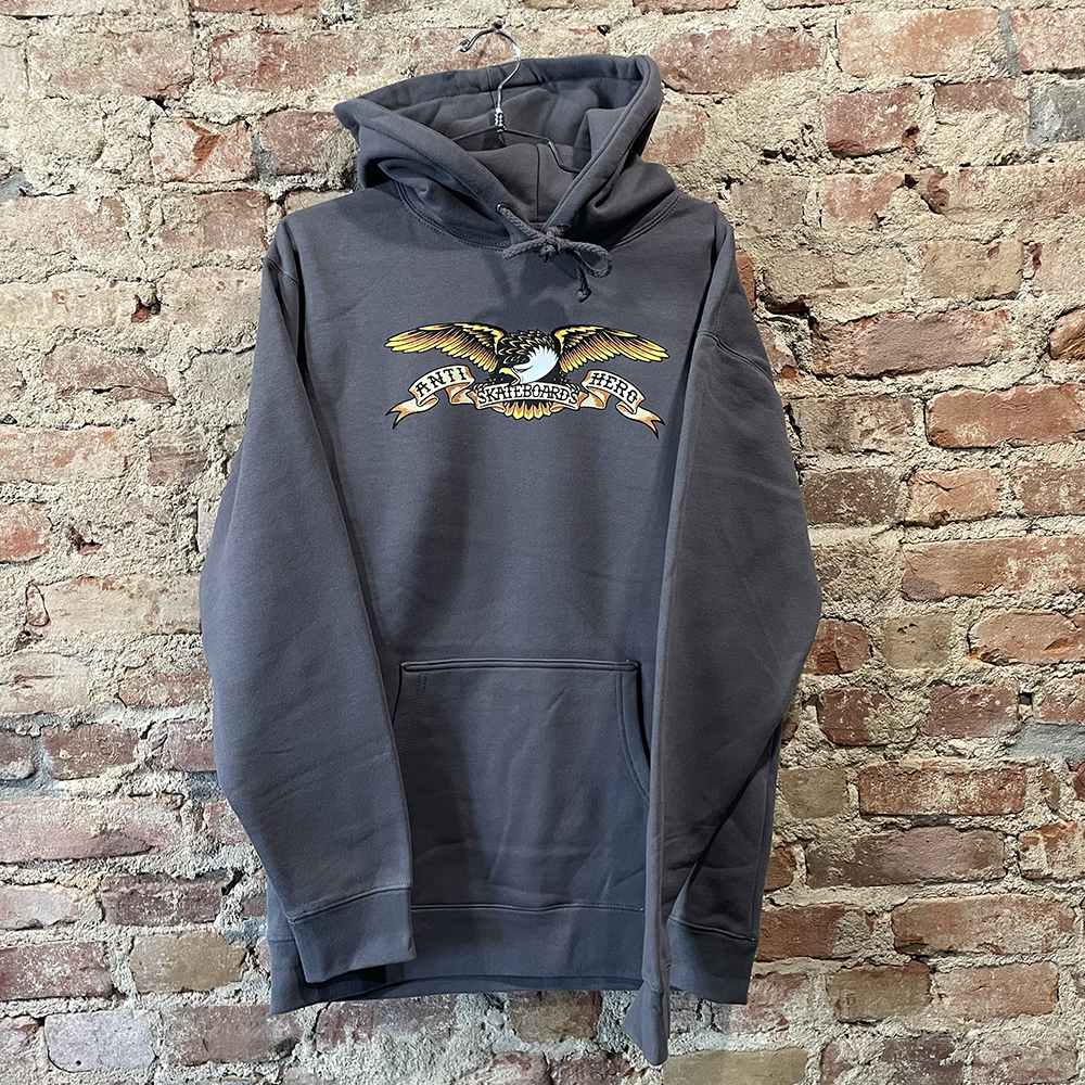 CHARCOAL EAGLE HOODIE