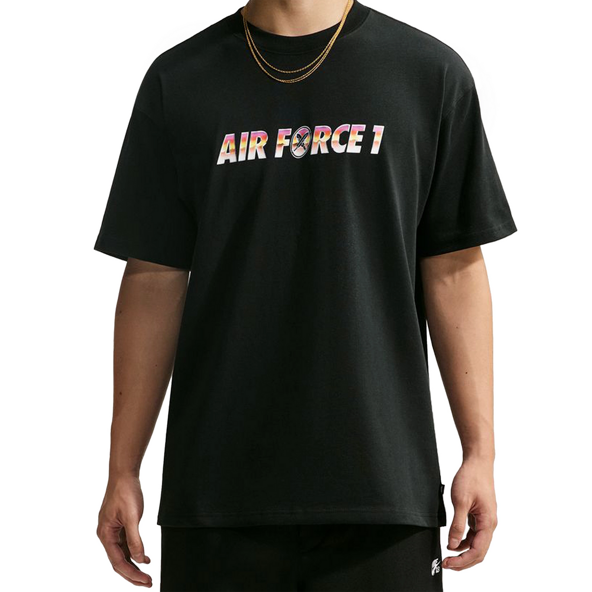 BLACK YUTO HORIGOME AIR FORCE 1 SKATE TEE SHIRT