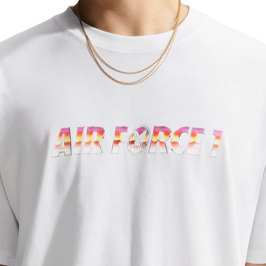 WHITE YUTO HORIGOME AIR FORCE 1 SKATE TEE SHIRT