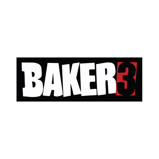 BAKER 3 STICKER