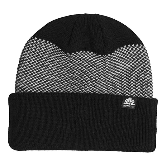 BIRDSEYE BLACK BEANIE
