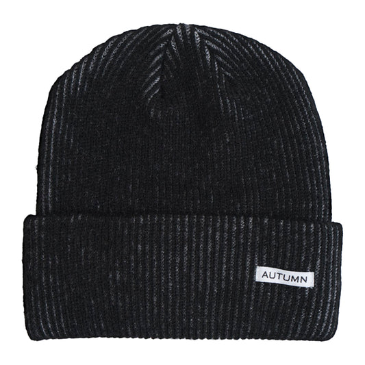 CORD BLACK BEANIE