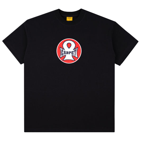 BLACK IRON ANKH TEE