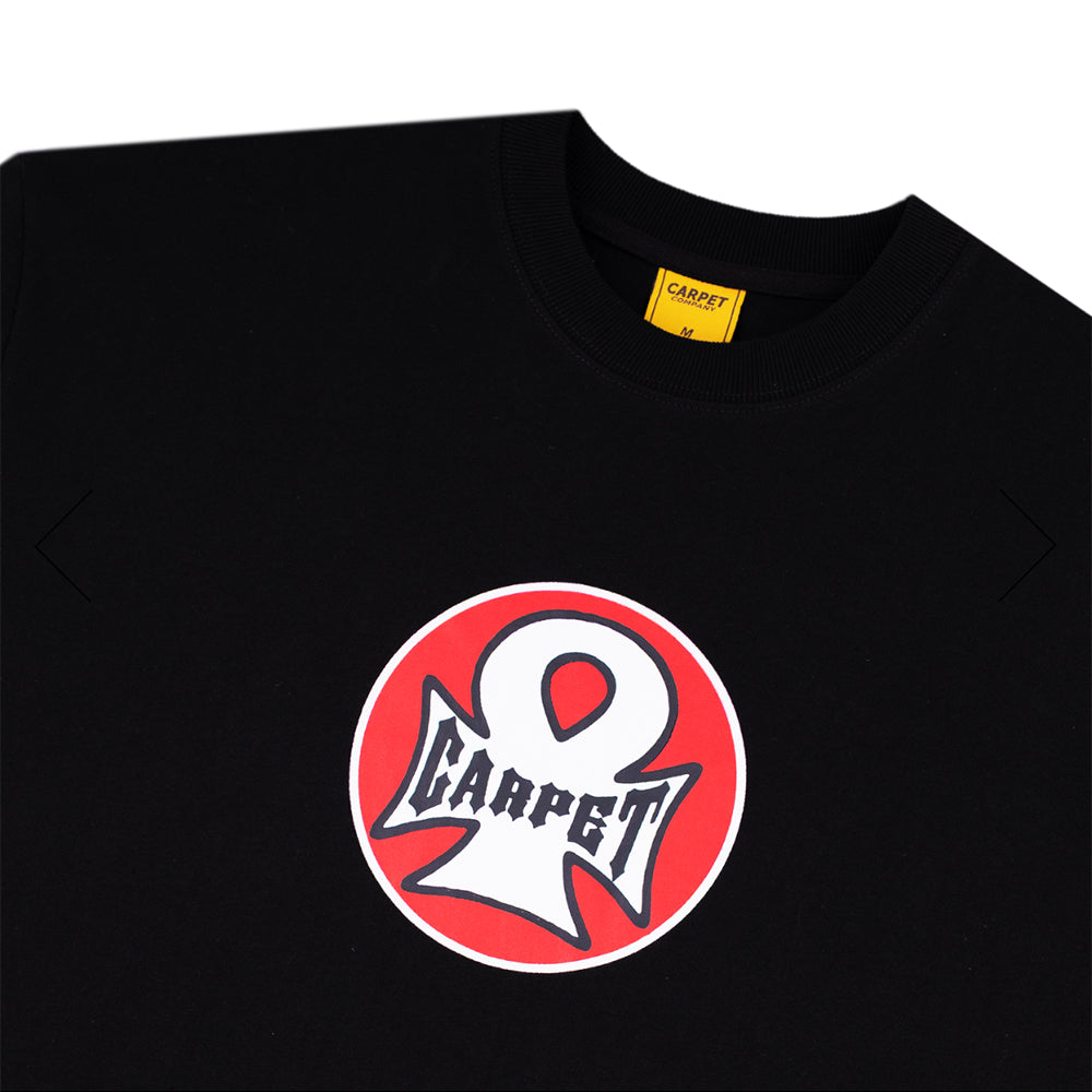 BLACK IRON ANKH TEE