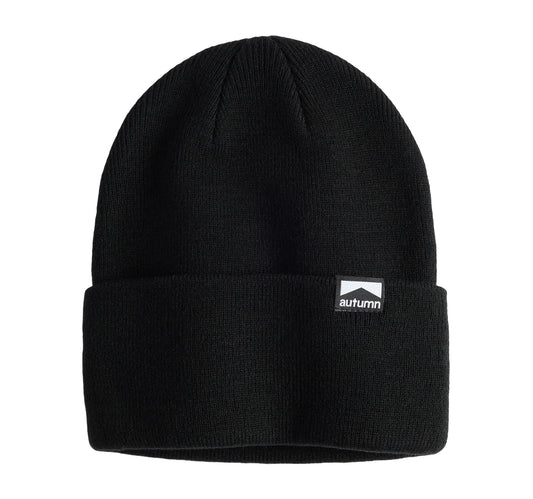 BLACK SURPLUS SOLID BEANIE