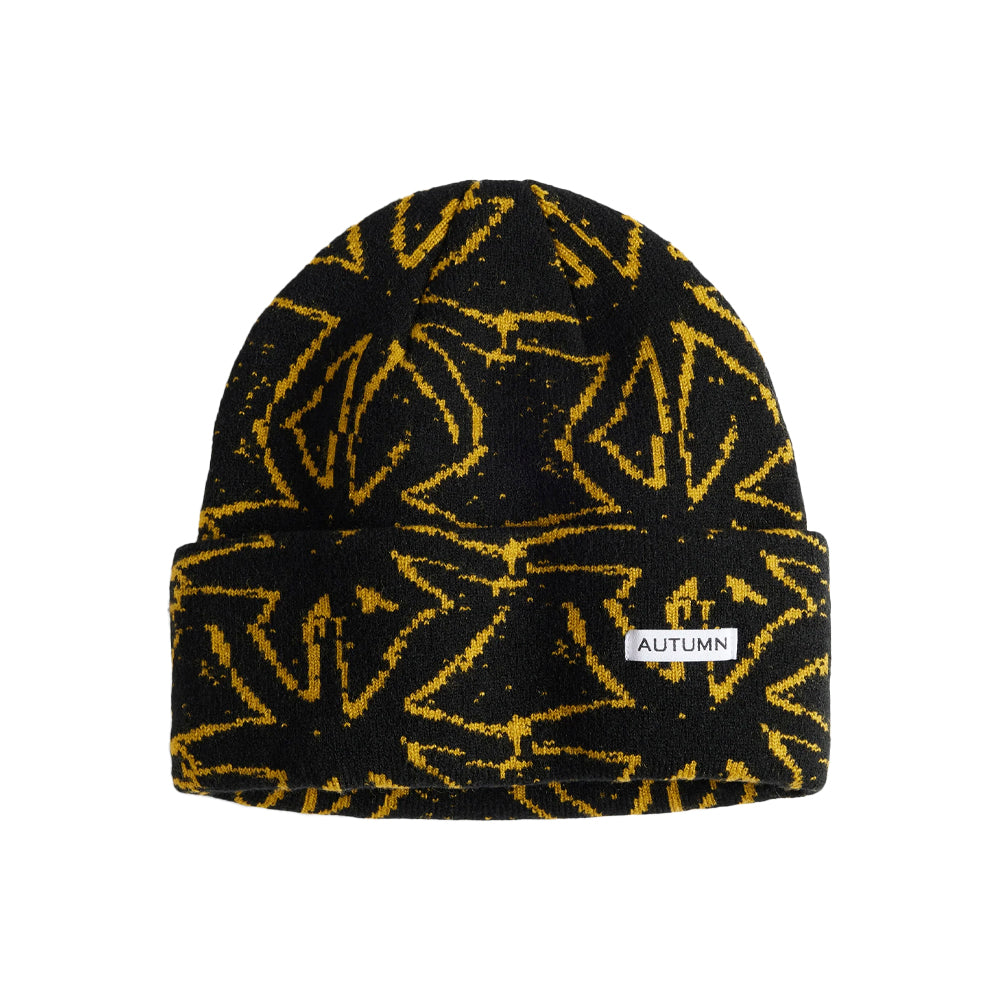 BLACK CRAFT BEANIE