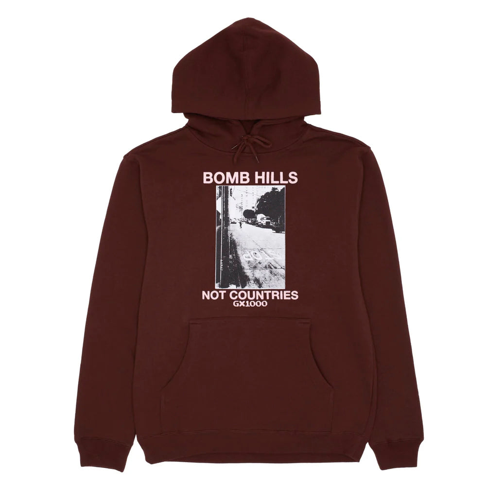 BROWN BOMB HILLS HOODIE