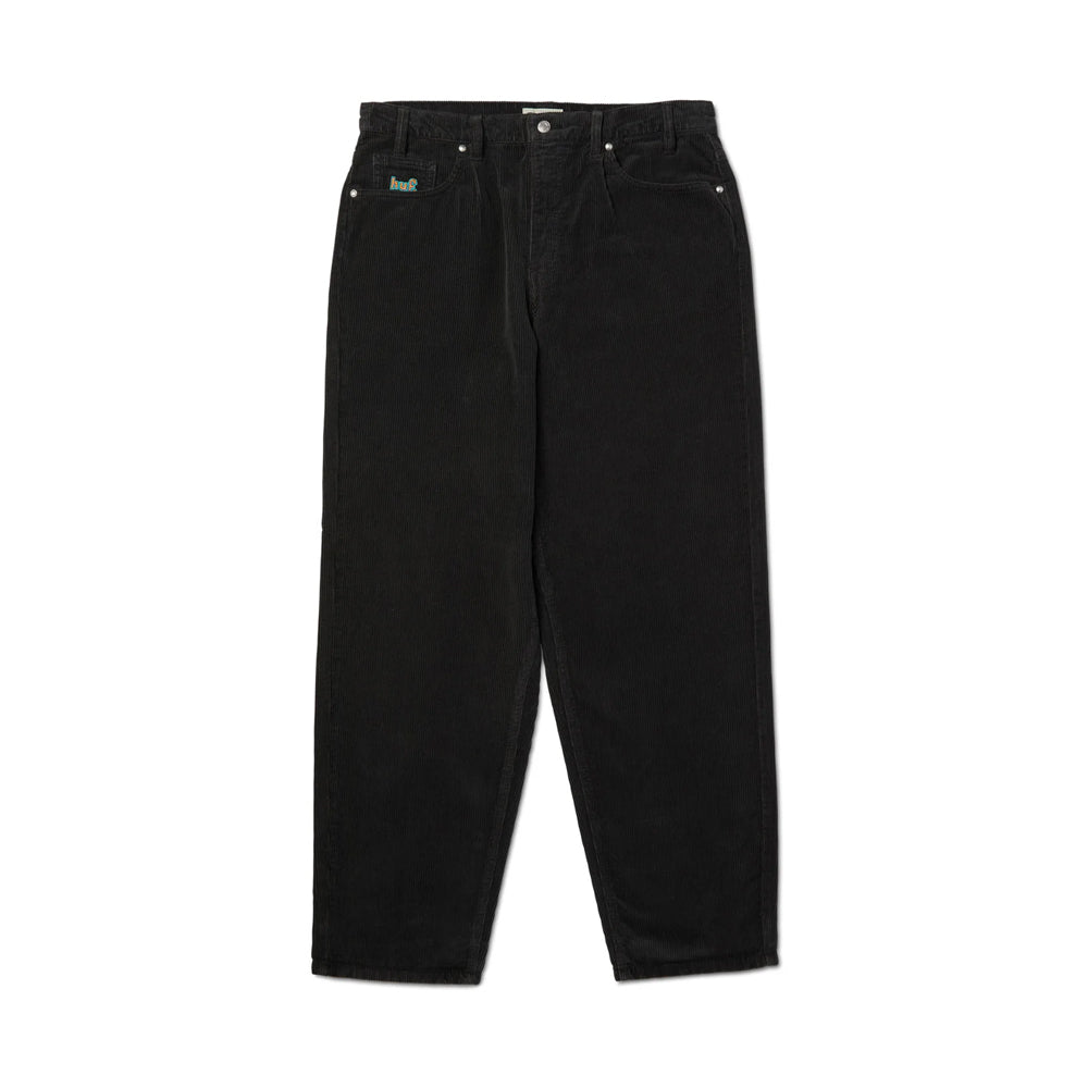BLACK CORDUROY CROMER PANTS