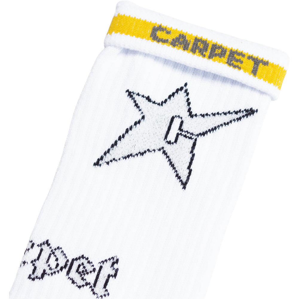 C-STAR SOCK (WHITE)