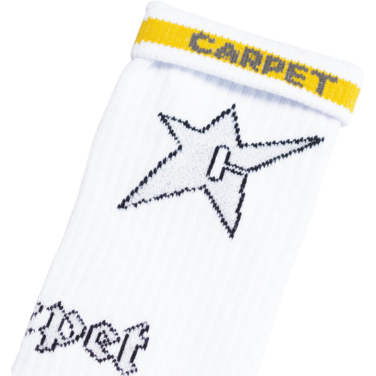 C-STAR SOCK (WHITE)