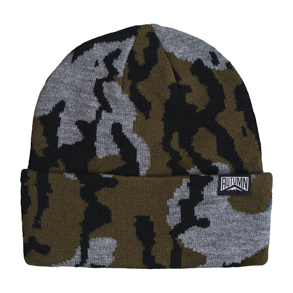 OLD GROWTH CEMENT CAMO BEANIE