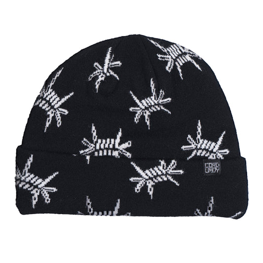 BARB BEANIE BLACK