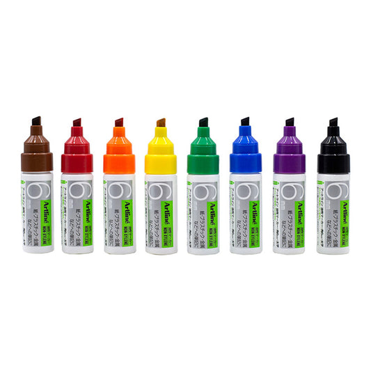 ARTLINE 6MM CHISEL 8 MARKER SET
