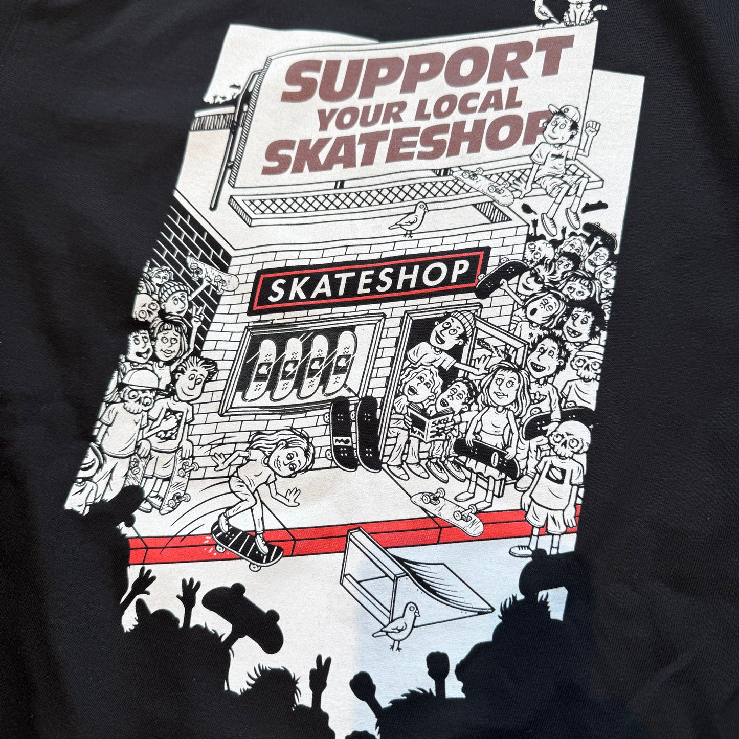 SKATE SHOP DAY TEE BY TODD BRATRUD