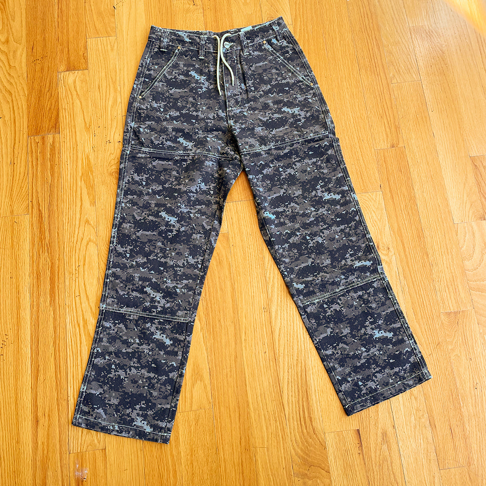 DIGITAL CAMO WORK PANTS