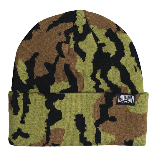 OLD GROWTH DARK SAND CAMO BEANIE
