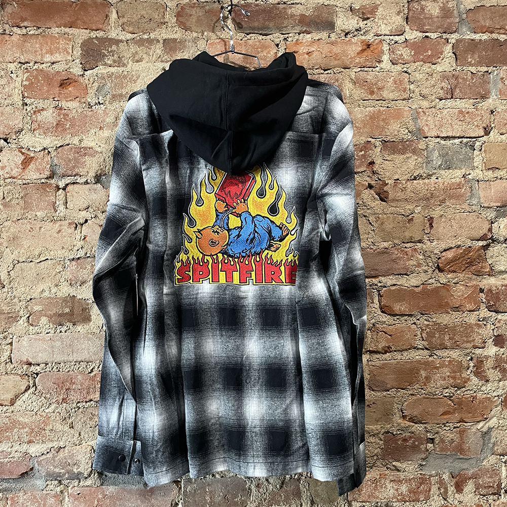 DEMON SEED HOODED FLANNEL