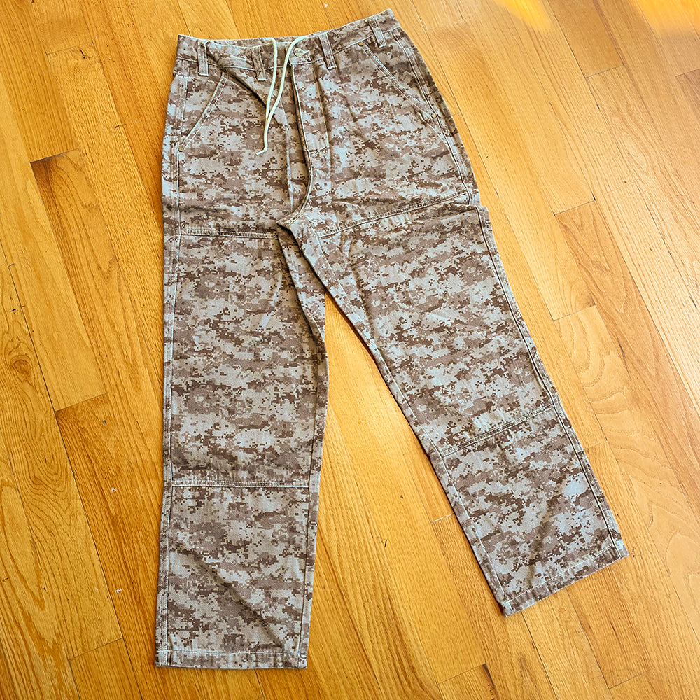 DIGITAL CAMO WORK PANTS