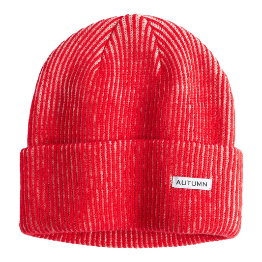 DUSTY MAUVE CORD BEANIE