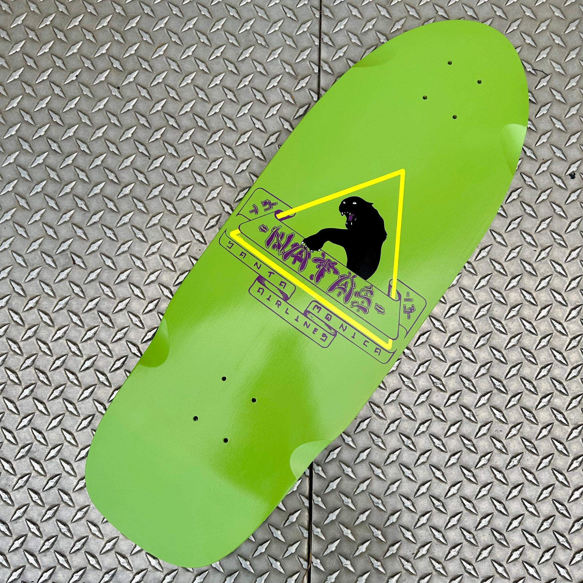 Santa Monica Airlines Natas Panther Reissue Skateboard Deck