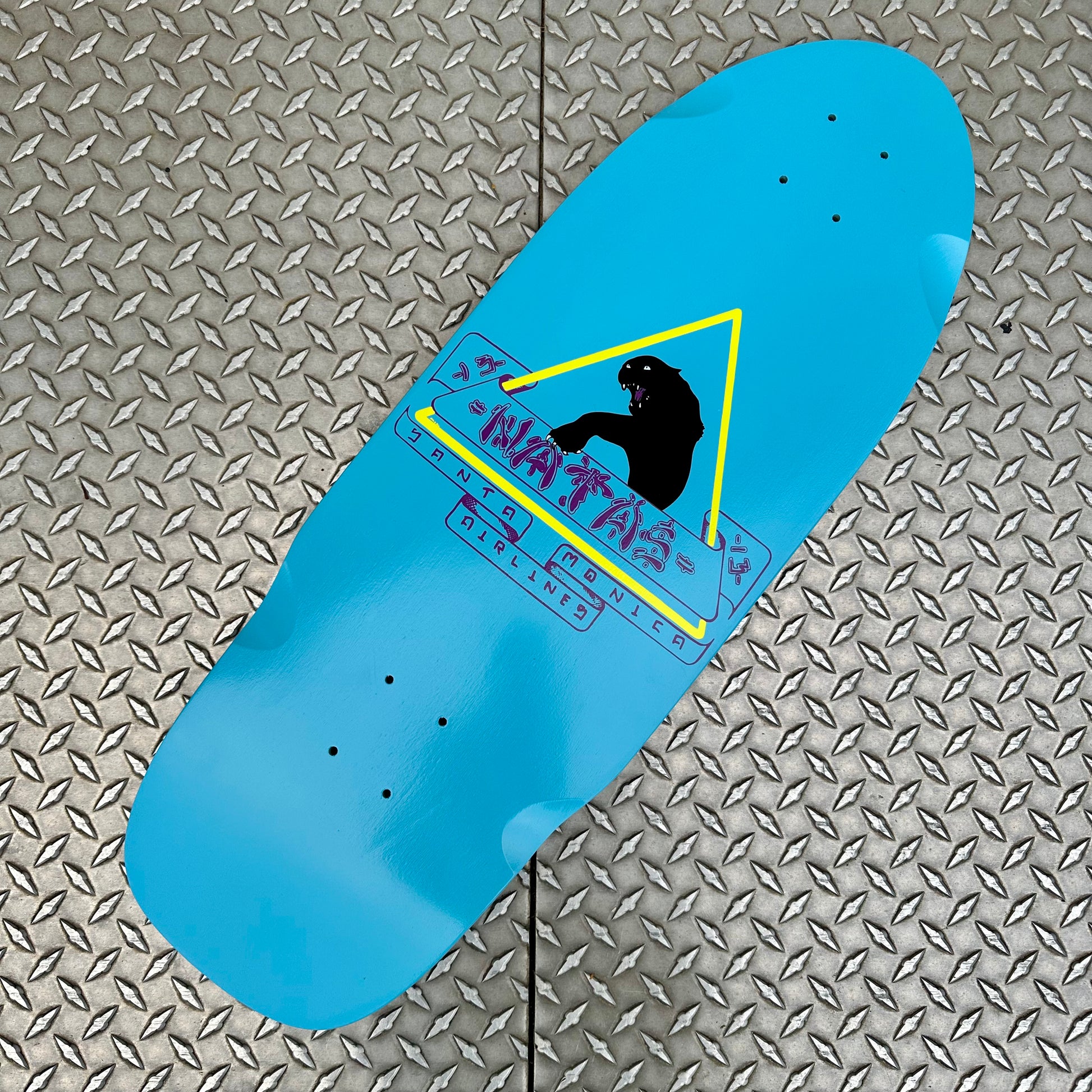 Santa Monica Airlines Natas Panther Reissue Skateboard Deck Santa Monica Airlines Natas Panther Reissue Skateboard Deck