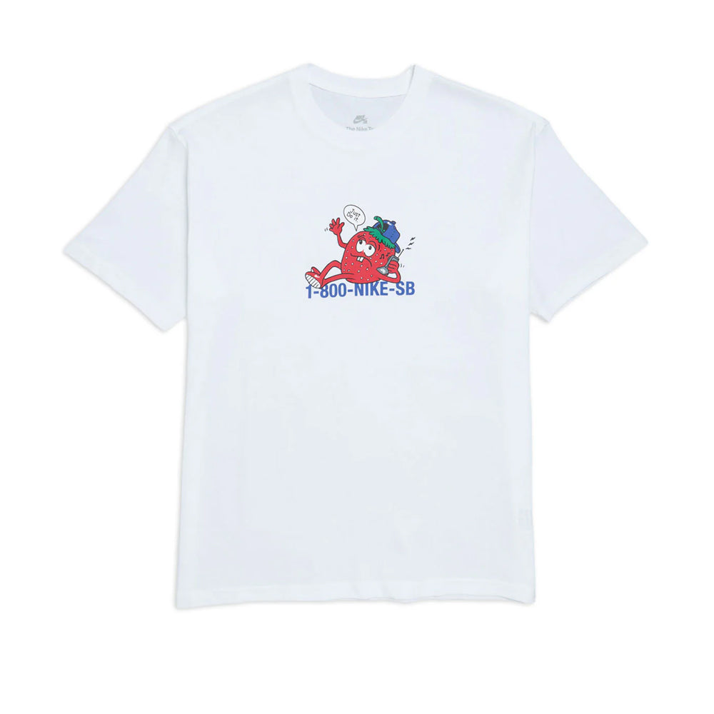 WHITE FLIP PHONE TEE