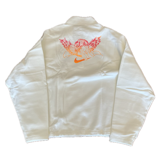 FC CLUB 58 SKATE 1/2-ZIP FLEECE CREW-NECK SWEATSHIRT