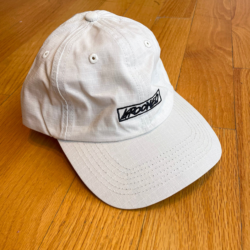 MOONSMILE SCRIPT STRAPBACK HAT