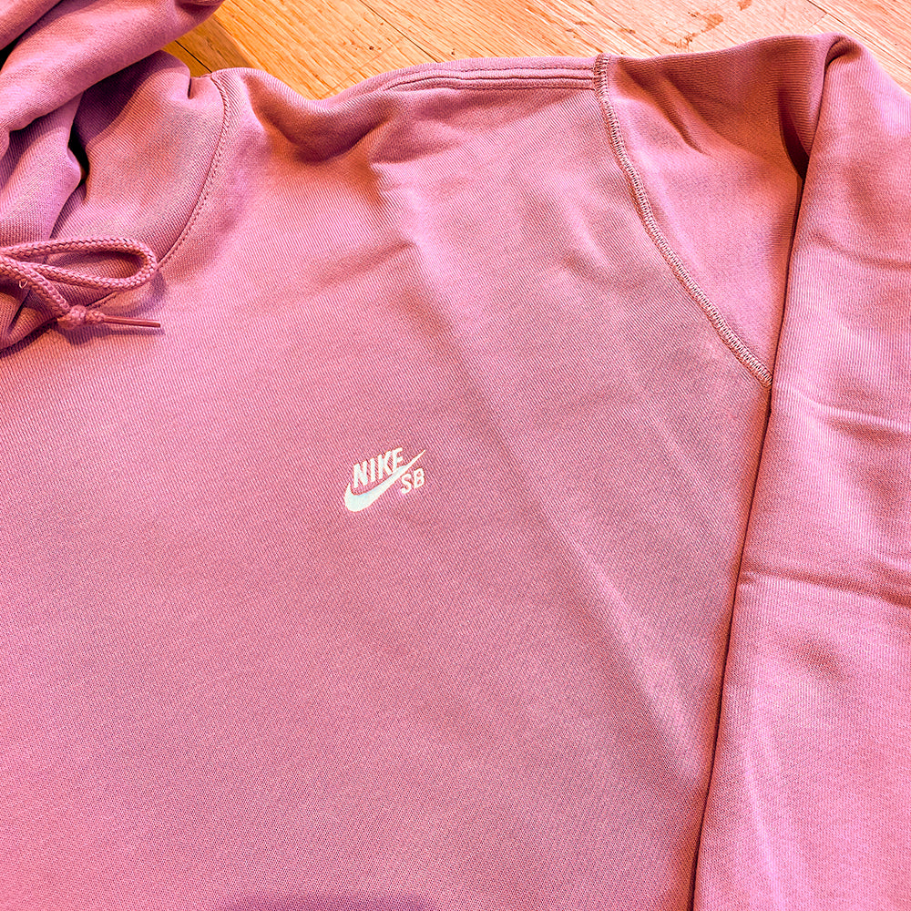 PLUM DUST EMBROIDERED HOODIE