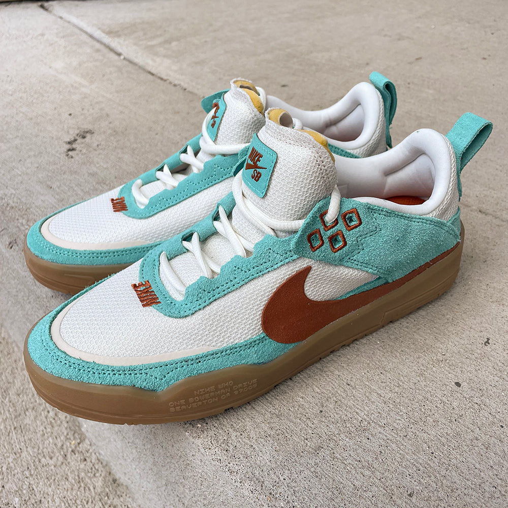 Nike Sb Air Zoom Day One Se Gs 6y Promo Sample Skate Shoes Rare Nike SB Day One GS Shoes Black/Gum | Kids Skate Shoes – No  main image 3