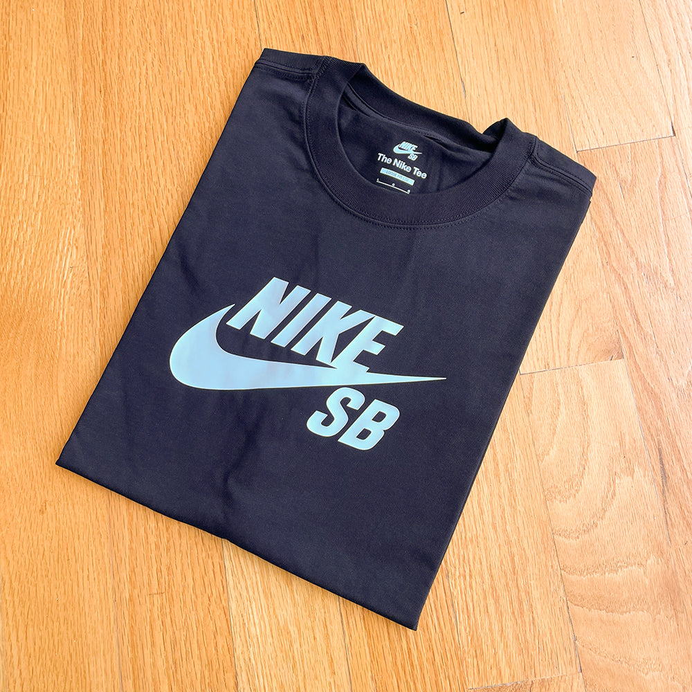 BLACK LOGO SKATE TEE