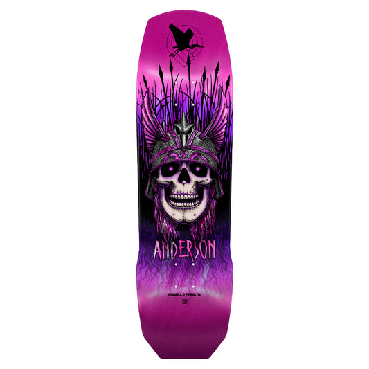 ANDY ANDERSON PINK HERON SKULL DECK