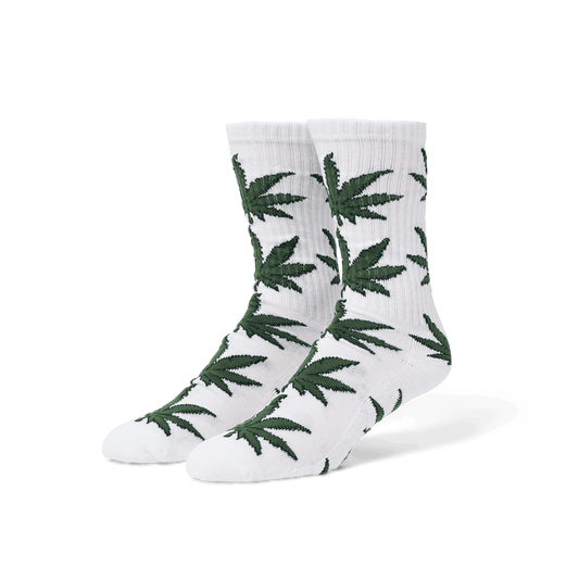 WHITE/GREEN PLANTLIFE SHADOW SOCKS