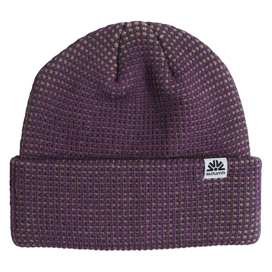 STATIC PLUM BEANIE