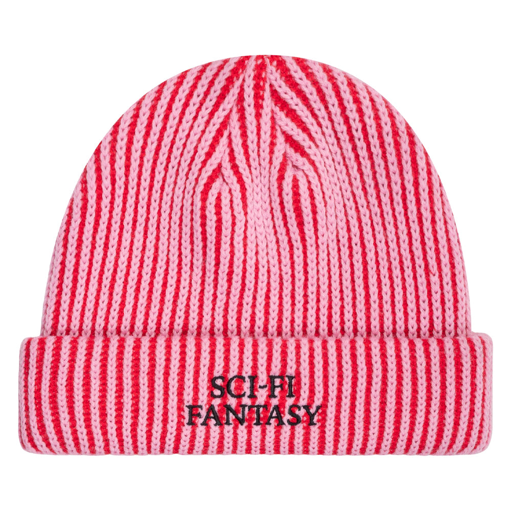 PINK LOGO BEANIE