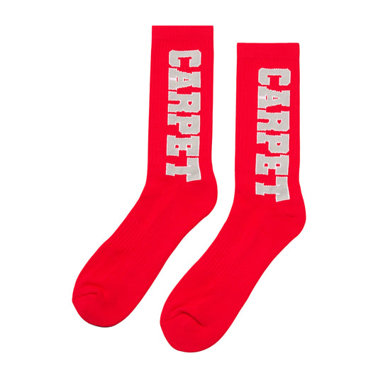 RED VARSITY SOCKS