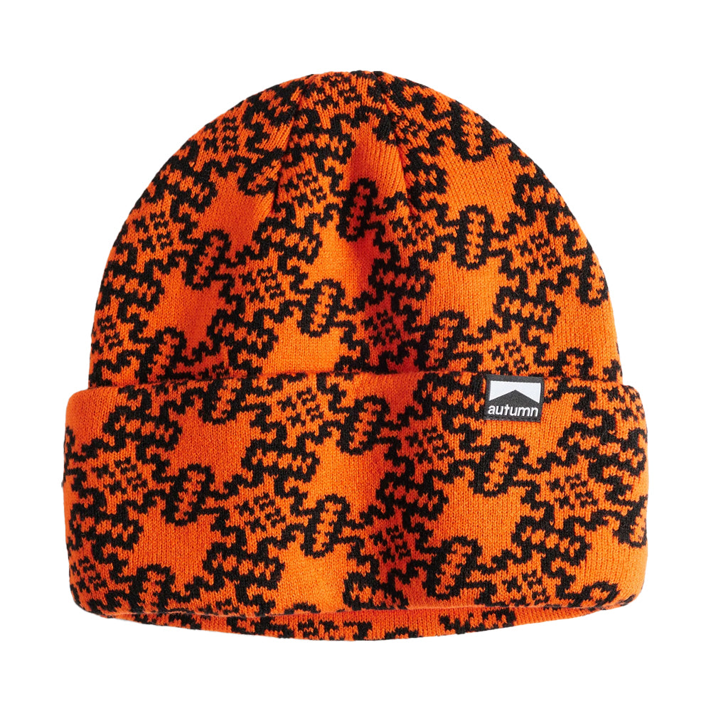 SAFETY ORANGE LANDSCAPE BEANIE