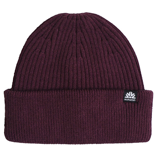 SCHEME OXBLOOD BEANIE