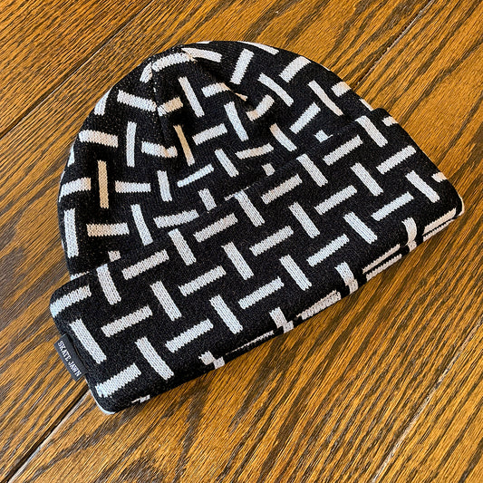 SEWER CAP PATTERN BEANIE