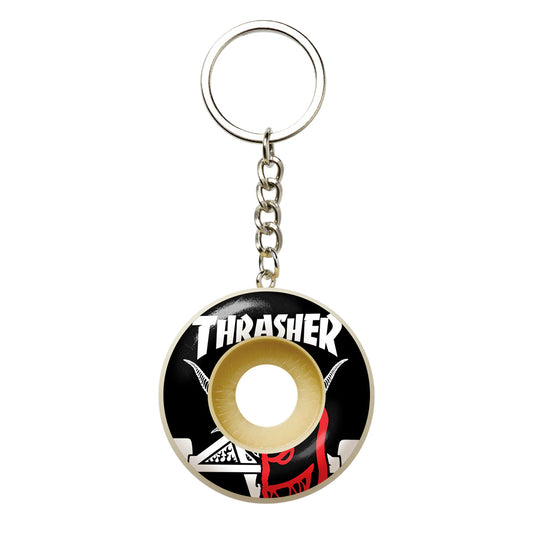 THRASHER WHEEL KEYCHAIN