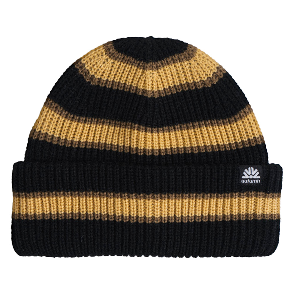 SLACKER BLACK BEANIE