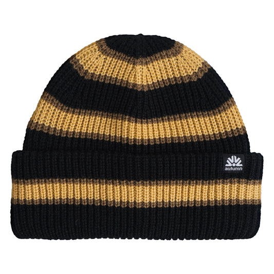 SLACKER BLACK BEANIE